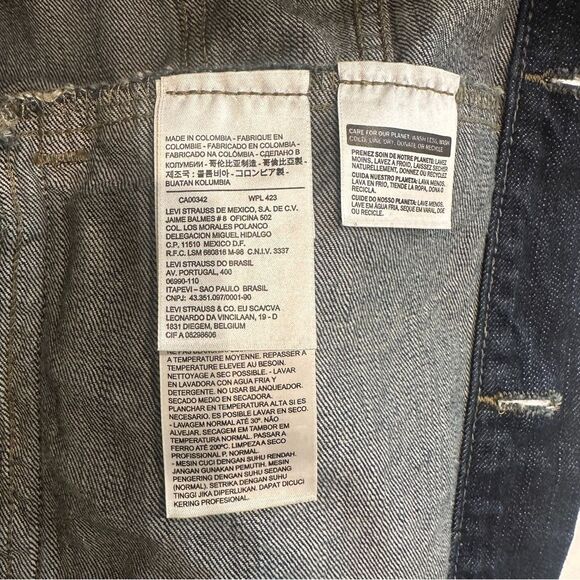 Levi’s | L | Men’s medium was Trucker Denim Jacket (Size L) - Picture 6 of 11